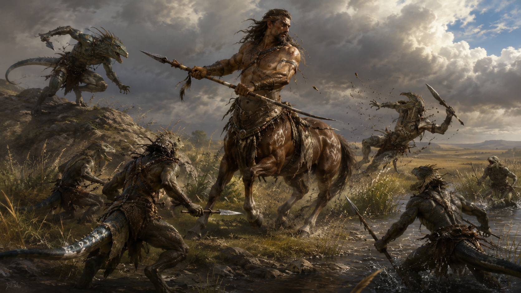 Centaurs, kobolds, and peoples without crowns