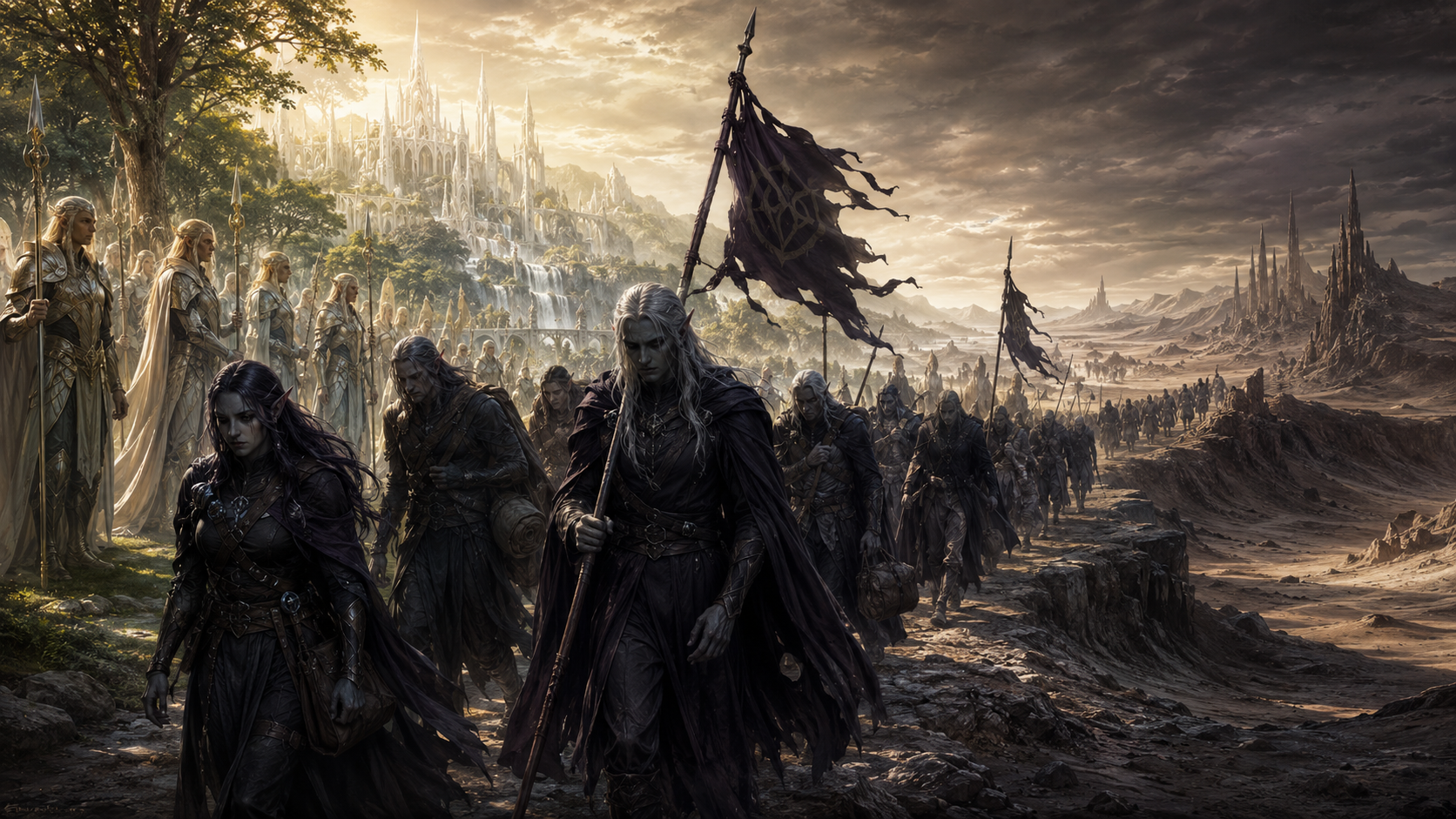 Elves and the First Kingdom of Ulvenor
